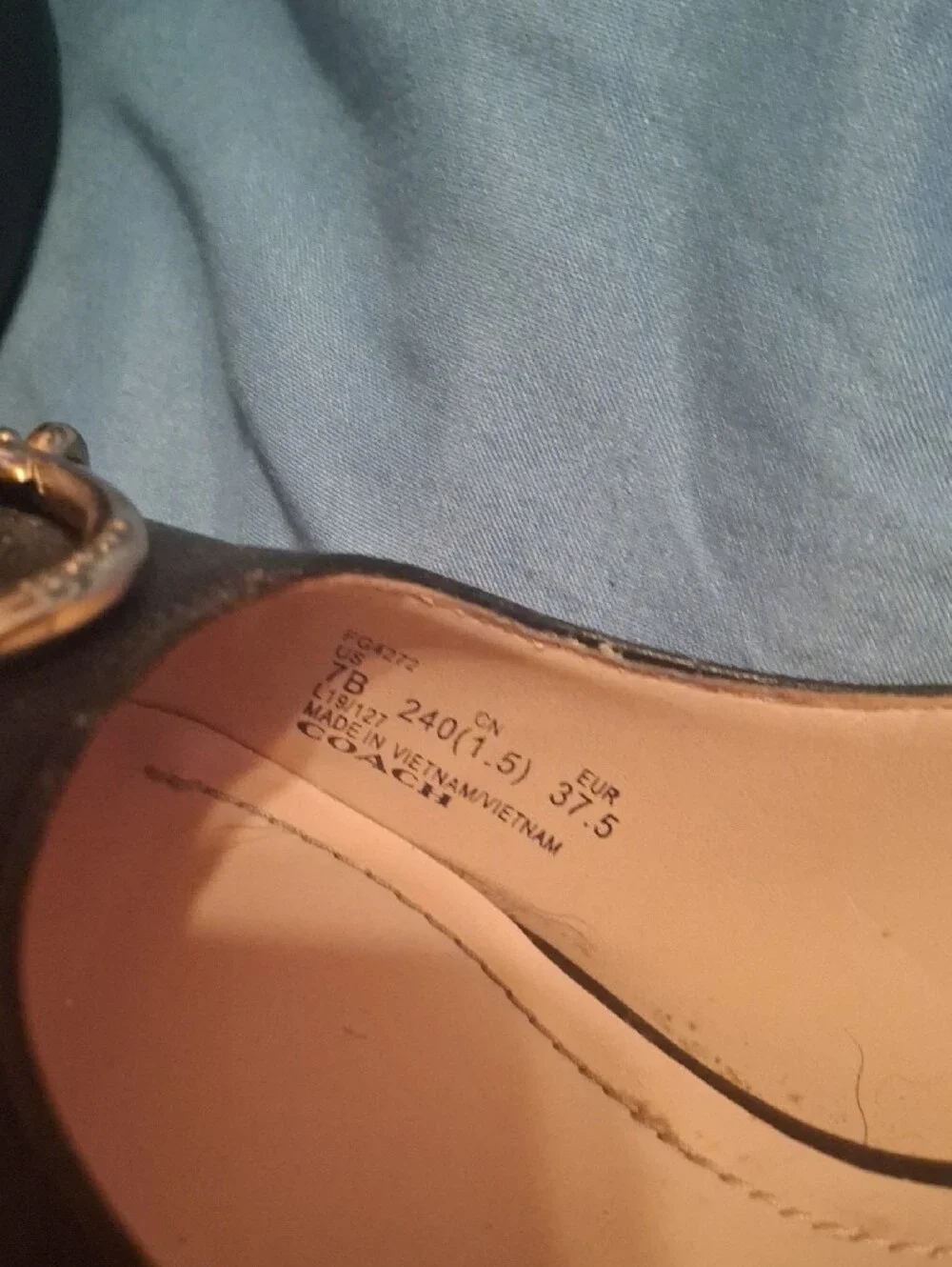 Coach classic heels